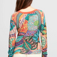 Colorful Jungle Patterned Top