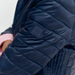 Fitted Quilted Mini Coat