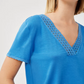 Braided V-Neck Tee