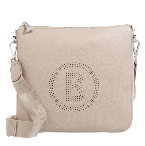 Perforated 'B' Leather Crossbody bag