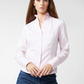 Chalice Collar Twill Blouse