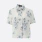 Linen Porcelain Garden Blouse