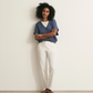 Cropped Cotton Pant