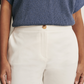 Cropped Cotton Pant