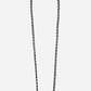 Chanel Inspired Leather & Metal Links Chain