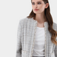 Tweed Jacket w. Fringed Edges