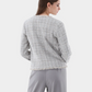 Tweed Jacket w. Fringed Edges
