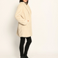 Fendi-Style Zig Zag Faux Fur Coat