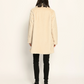 Fendi-Style Zig Zag Faux Fur Coat