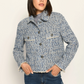 Wool Boucle Parisian Tweed Jacket