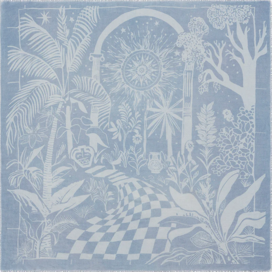 Mediterranean Whisper Cashmere Scarf