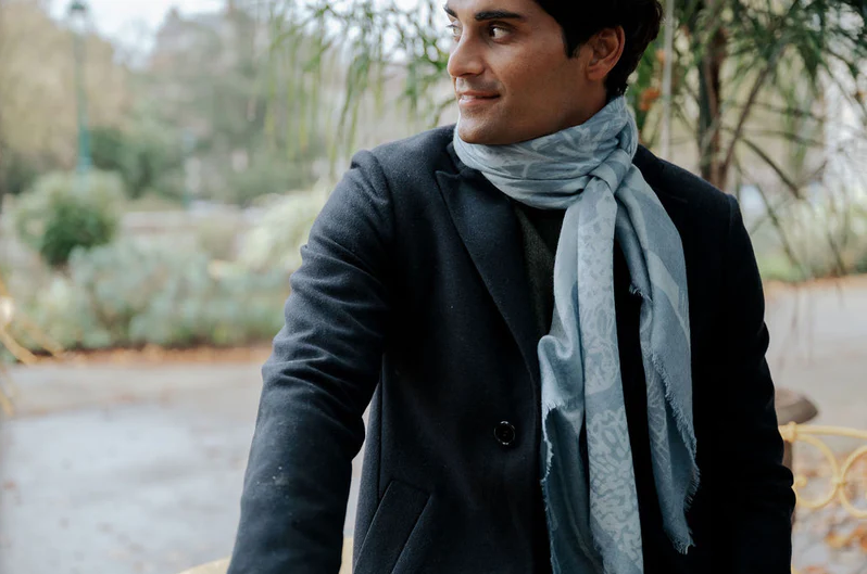 Mediterranean Whisper Cashmere Scarf