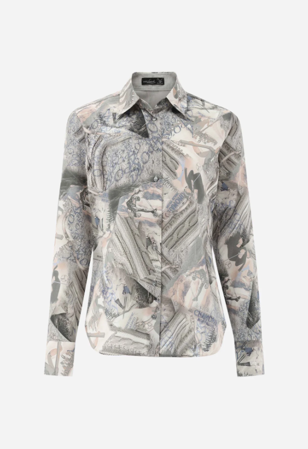 Chamonix Mont-Blanc Cotton Blouse