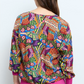 Jungle Mosaic V-Neck Shirt