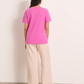 Pearly V-Neck Cotton Tee