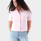 Organic Oxford Short Sleeve Blouse