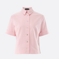 Organic Oxford Short Sleeve Blouse