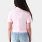 Organic Oxford Short Sleeve Blouse