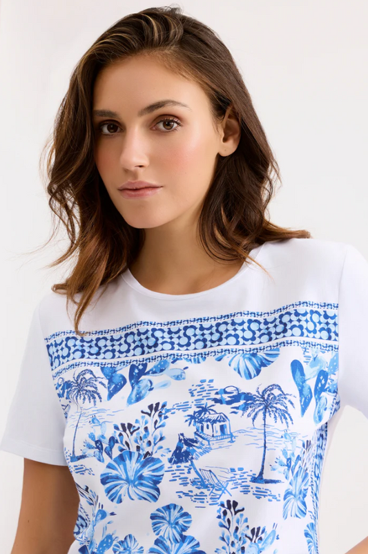 Aquatic Voyage Cotton Tee