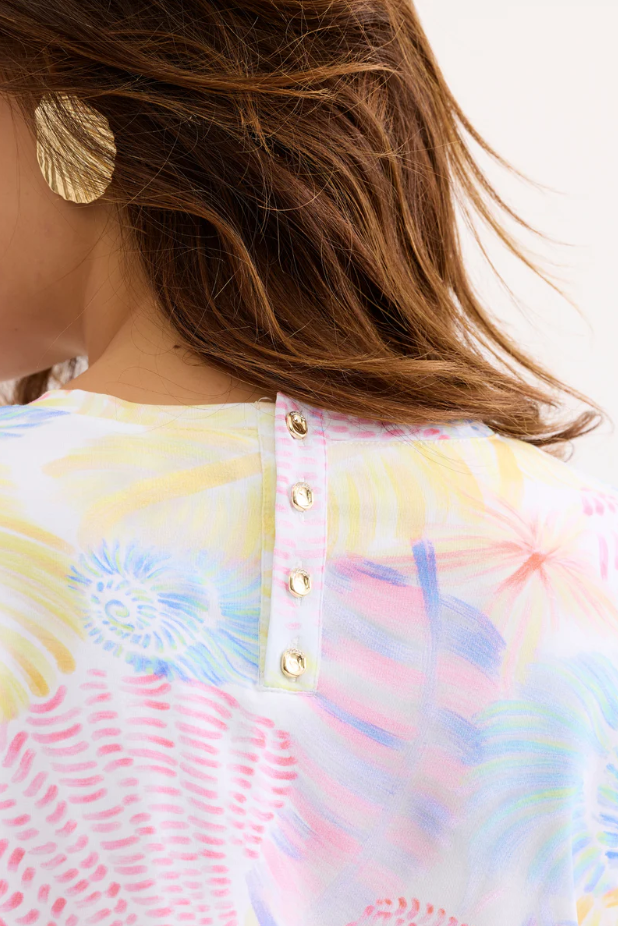 Pastel Seashells Cotton Tee