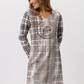 Reversible Leopard Houndstooth Jersey Dress