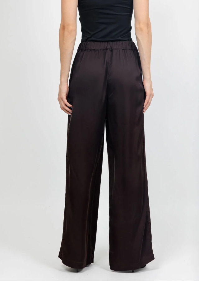 Silky Wide Leg Palazzo Pant