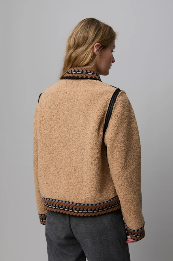 Reversible Shearling-Suede Funky Jacket