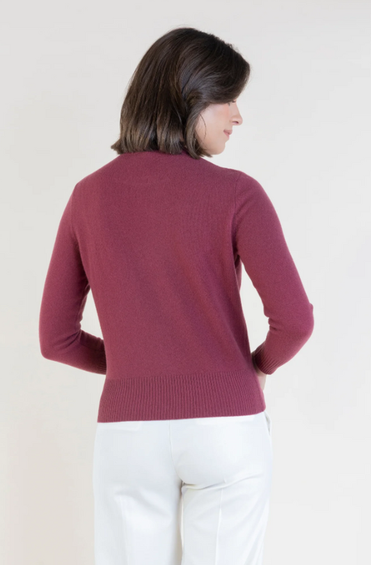 Cashmere & Wool Crewneck Sweater