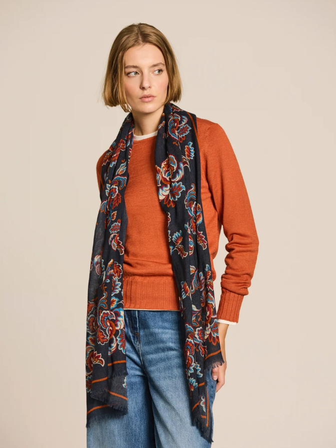 Ribbed Detailed Wool Sweater