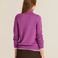 Cable-Detailed Roll-Neck Sweater