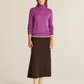 Cable-Detailed Roll-Neck Sweater