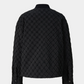 Chevron Textured Bomber Jacket
