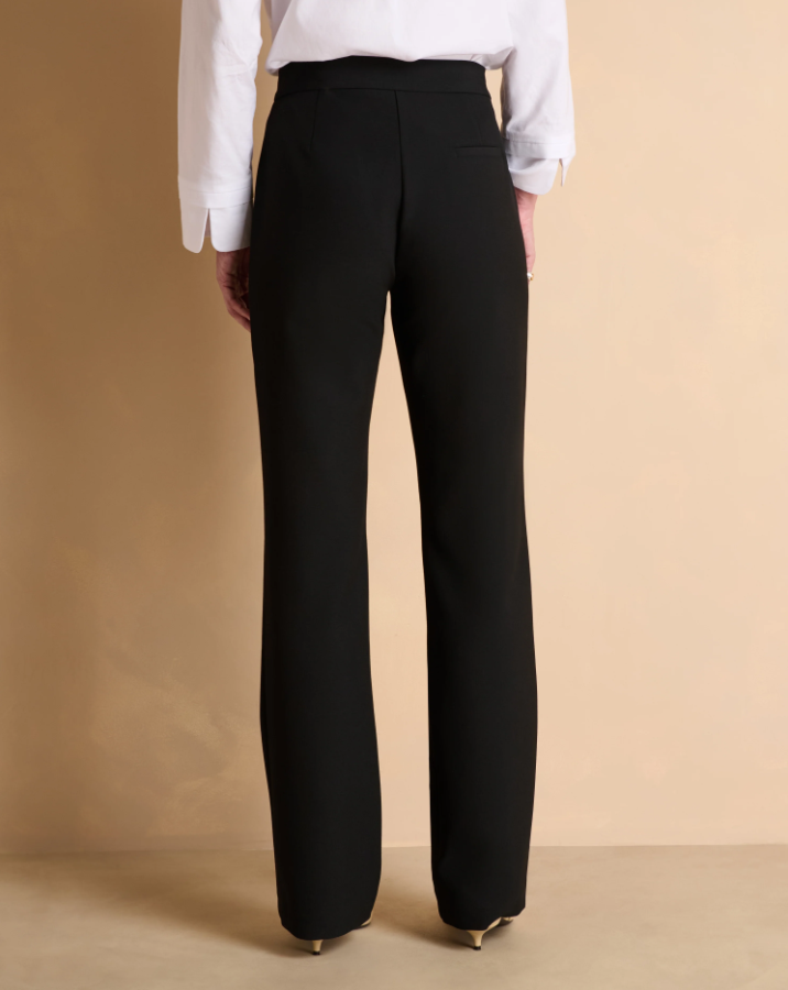 Business Chic Flared Trousers