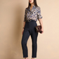 Pin-Stripe Pull-On Trousers