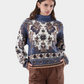 Baroque Paisley Wool Sweater