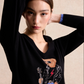 Rockstar Teddy V-Neck Sweater