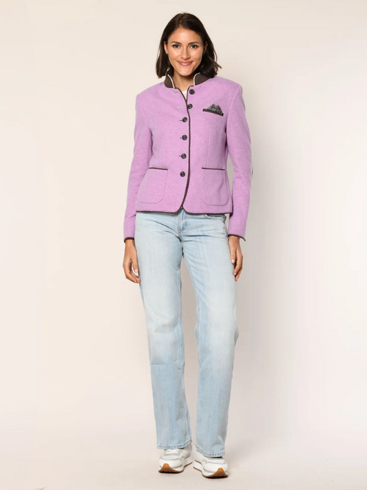 Austrian Look Detailed Wool Blazer