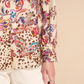 Floral Paisley Twill Blouse