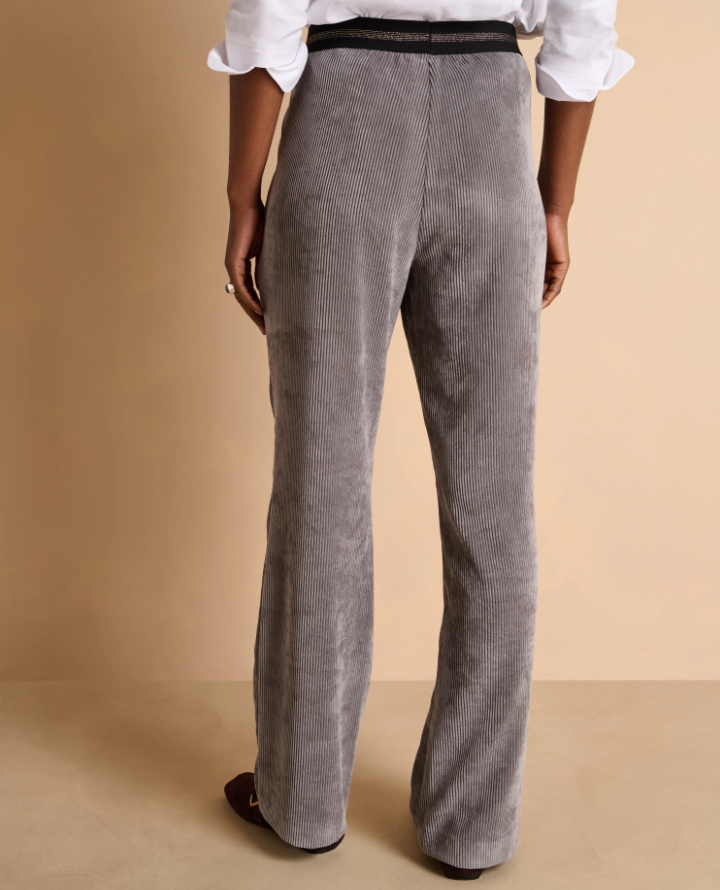 Ribbed Corduroy Pull-On Pants