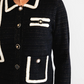 Sparkle Knit Chanel Inspired Cardigan