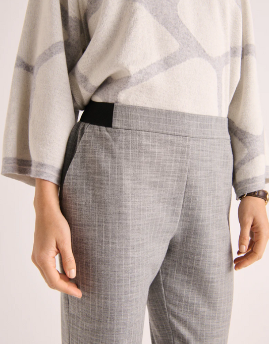 Pin-Stripe Pull-On Trousers