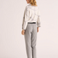 Pin-Stripe Pull-On Trousers