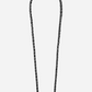 Chanel Inspired Leather & Metal Links Chain