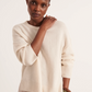 Ribbed Hem Cashmere Sweater