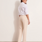 Straight Leg Pique Pants