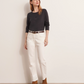 Cashmere & Cotton Long Sleeve Tee