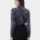 Cotton Satin Paisley Blouse