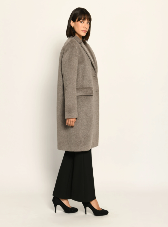 Classic Wool Alpaca Coat