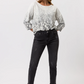 Python Speckled Cotton Top