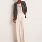 Dotted Flower Embroidered Top